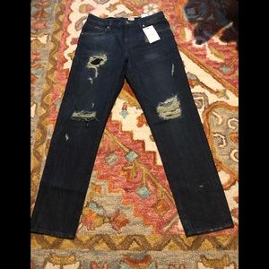 Men’ASOS Distress Relaxed Fit Jeans